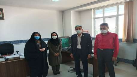  بازدید سرزده دکتر دانائی رئیس دانشگاه علوم پزشکی استان سمنان از شبکه بهداشت و درمان شهرستان سرخه
